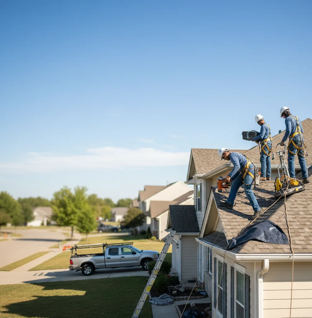 Flat Roof Repair in Harper, KS